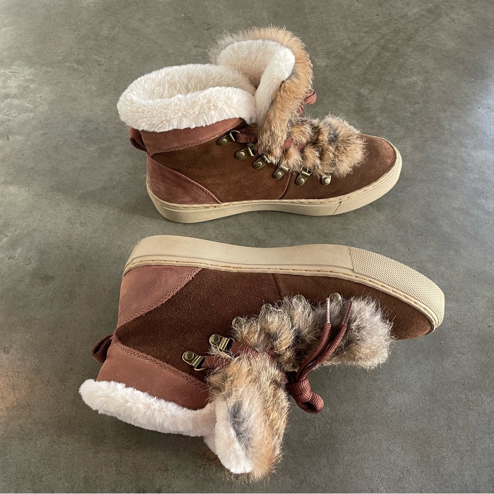 Cougar shoes Women's Daniel Fur Lined Brown waterproof Boots